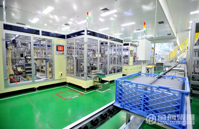 萬向一二三生產(chǎn)線實景照片